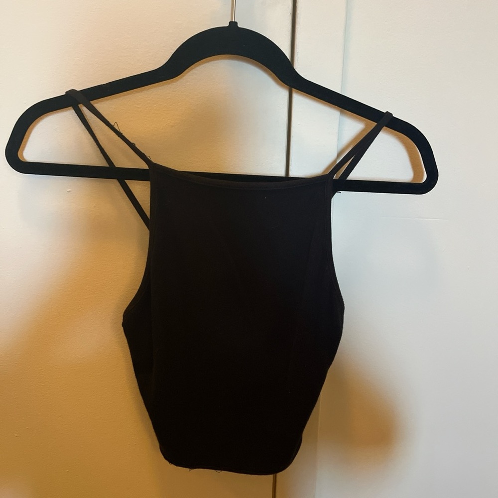 Forever 21 black crop top